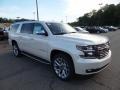 2015 White Diamond Tricoat Chevrolet Suburban LTZ 4WD  photo #3