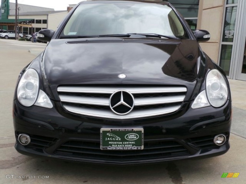 2008 R 320 CDI 4Matic - Black / Macadamia photo #6