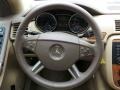 2008 Mercedes-Benz R Macadamia Interior Steering Wheel Photo