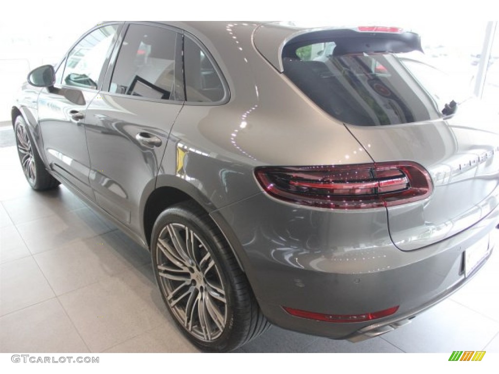 2015 Macan Turbo - Palladium Metallic / Black photo #6