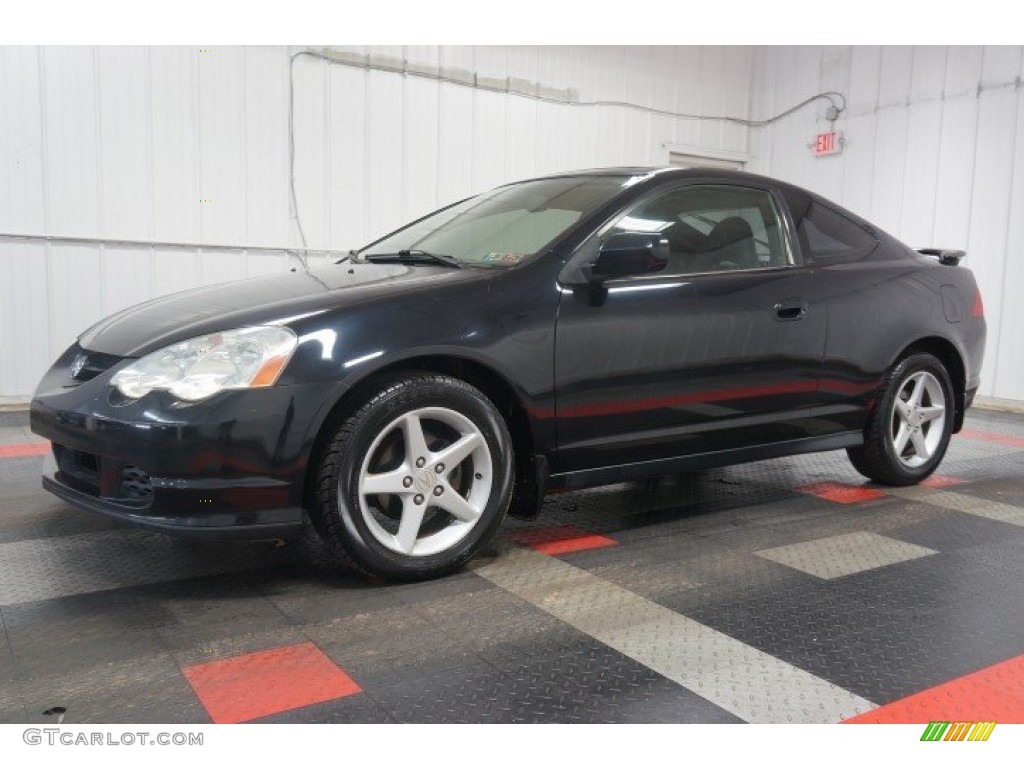 Nighthawk Black Pearl 2002 Acura RSX Sports Coupe Exterior Photo #104953576
