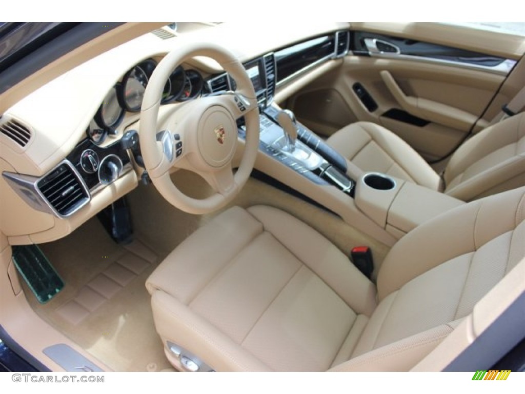 2015 Panamera  - Dark Blue Metallic / Luxor Beige photo #13