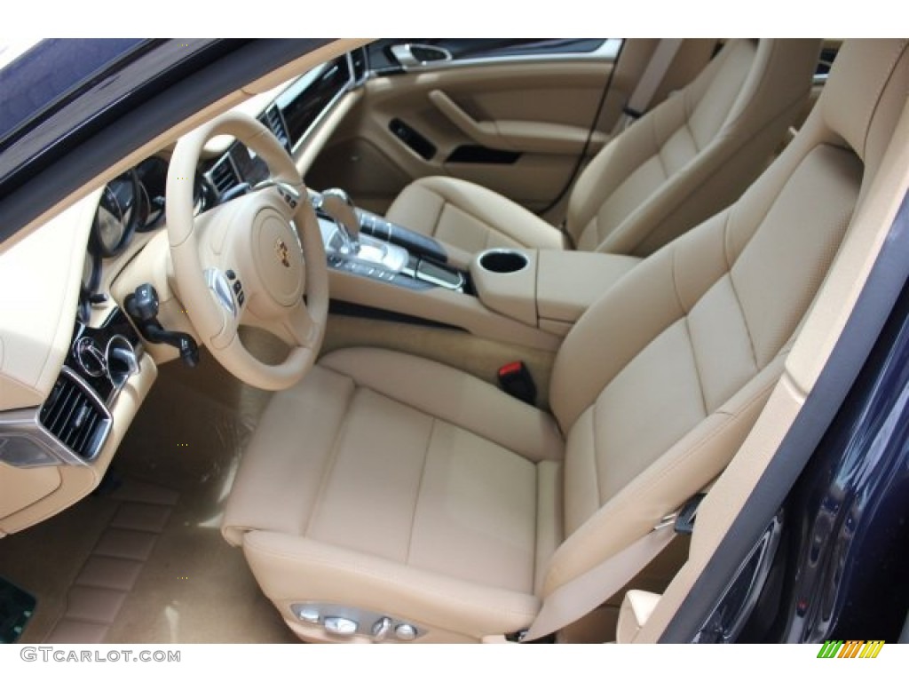 2015 Panamera  - Dark Blue Metallic / Luxor Beige photo #14