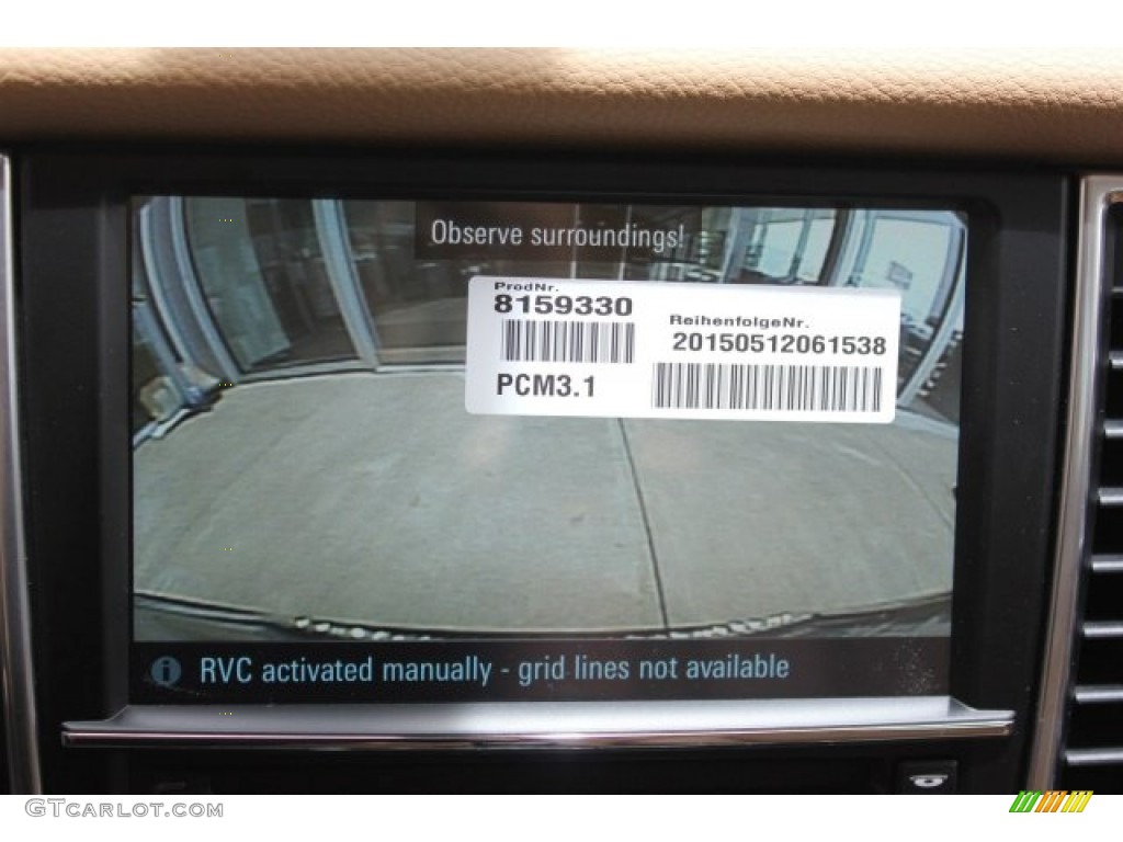 2015 Panamera  - Dark Blue Metallic / Luxor Beige photo #23
