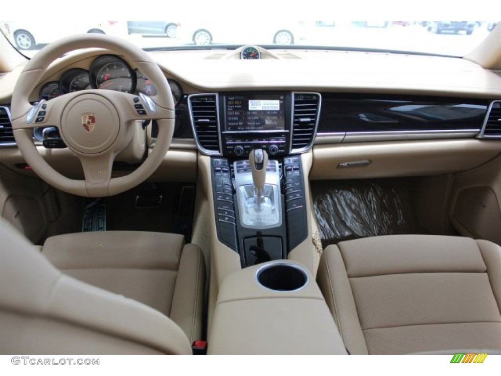 2015 Panamera  - Dark Blue Metallic / Luxor Beige photo #36