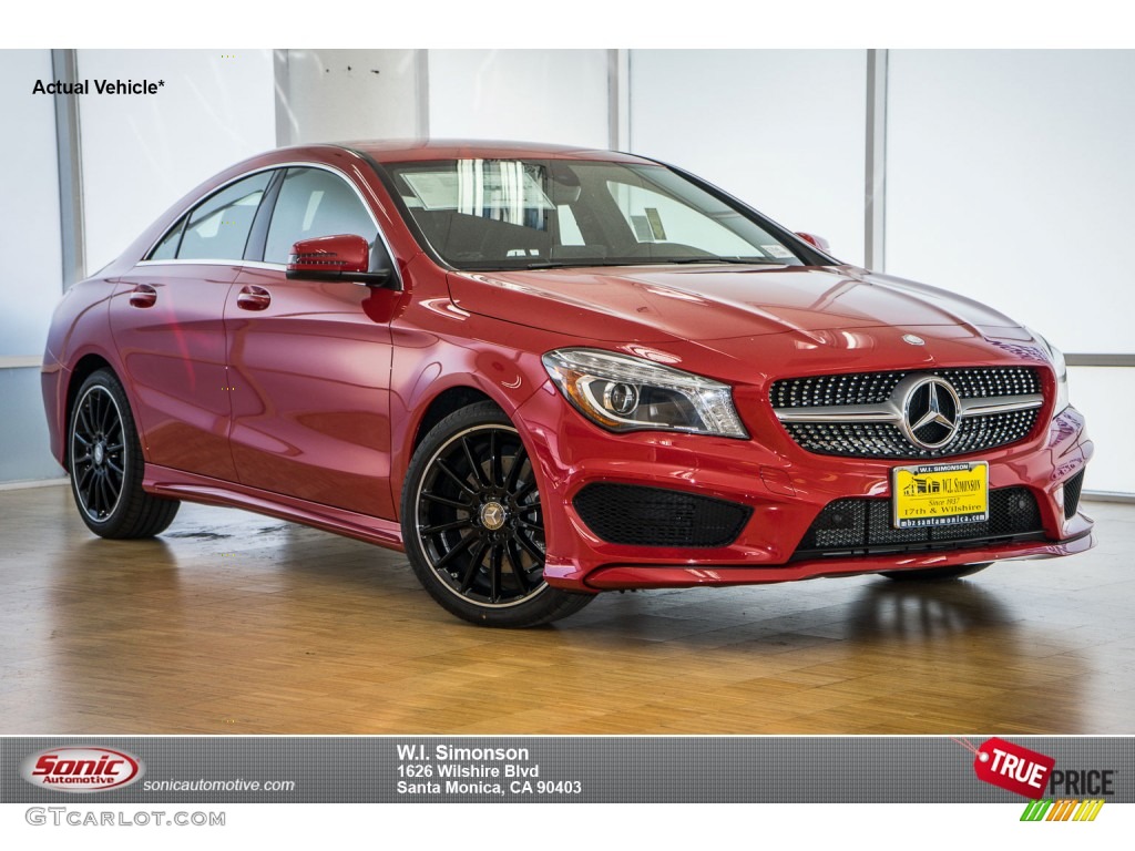 2015 CLA 250 - Jupiter Red / Black photo #1