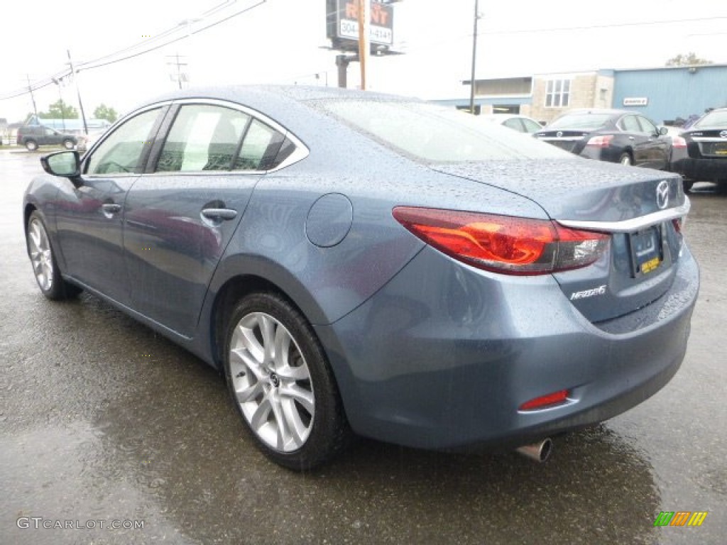 2014 MAZDA6 Touring - Blue Reflex Mica / Black photo #6