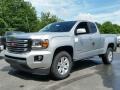 2015 Quicksilver Metallic GMC Canyon SLE Extended Cab  photo #1