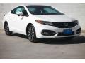 2015 Taffeta White Honda Civic EX-L Coupe  photo #1