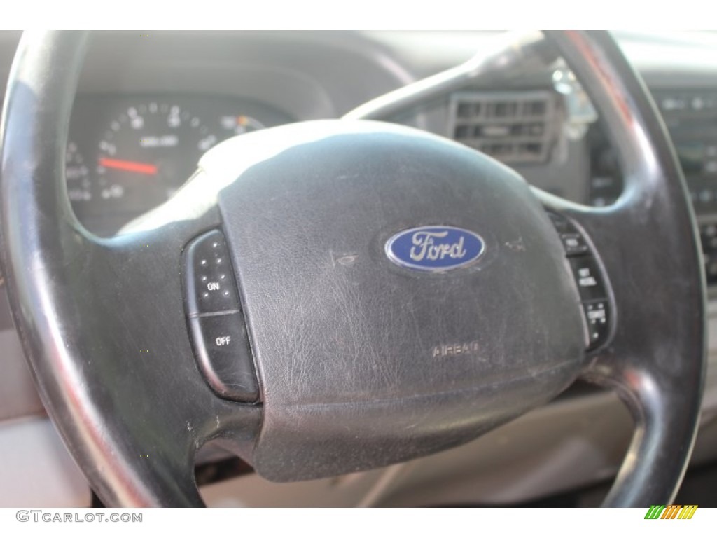 2004 F250 Super Duty XLT SuperCab 4x4 - Oxford White / Medium Flint photo #7