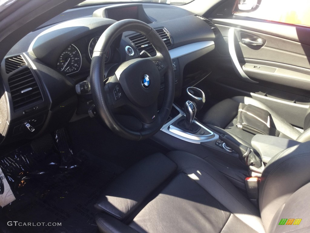 2013 1 Series 135is Coupe - Carbon Black Metallic / Black photo #8