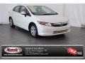 Taffeta White - Civic LX Sedan Photo No. 1