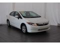 Taffeta White - Civic LX Sedan Photo No. 2