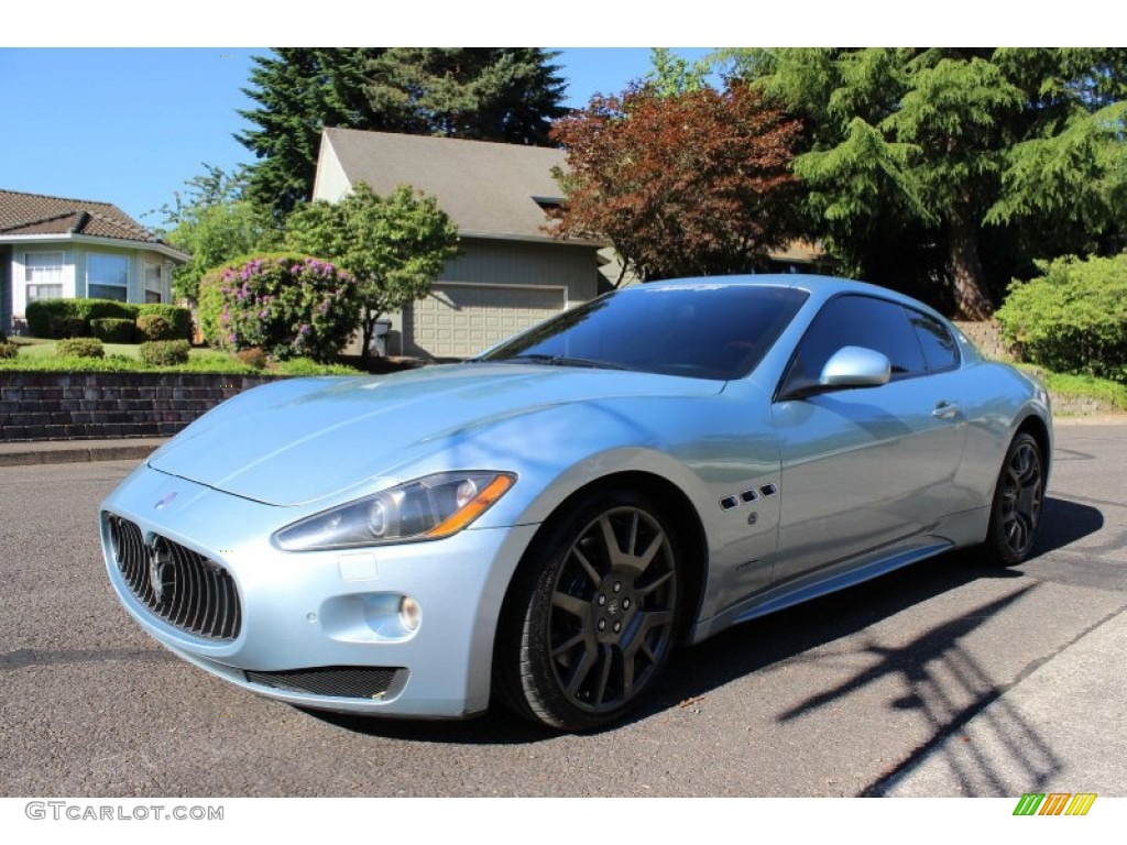 Argento Luna (Light Blue) 2010 Maserati GranTurismo S Exterior Photo #104961406