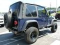 2004 Patriot Blue Pearl Jeep Wrangler X 4x4  photo #7