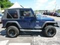 2004 Patriot Blue Pearl Jeep Wrangler X 4x4  photo #8