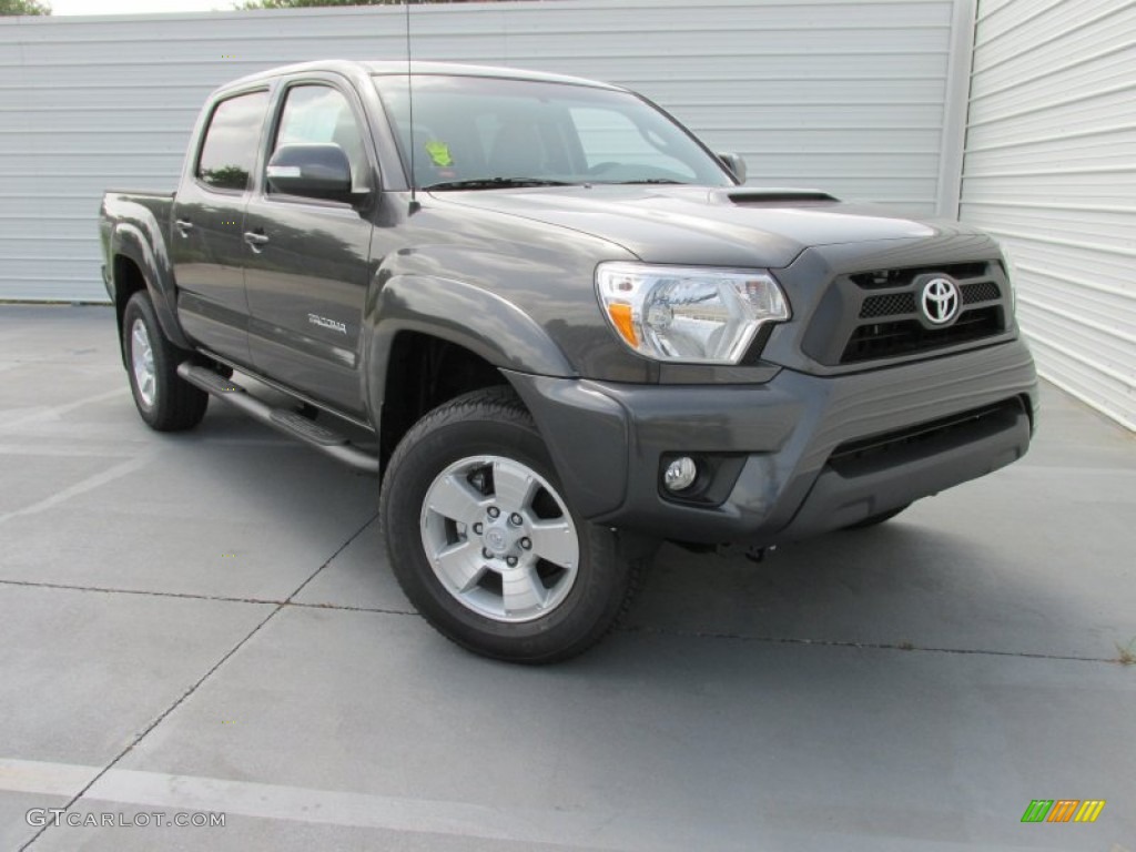 Magnetic Gray Metallic 2015 Toyota Tacoma V6 PreRunner Double Cab Exterior Photo #104964295