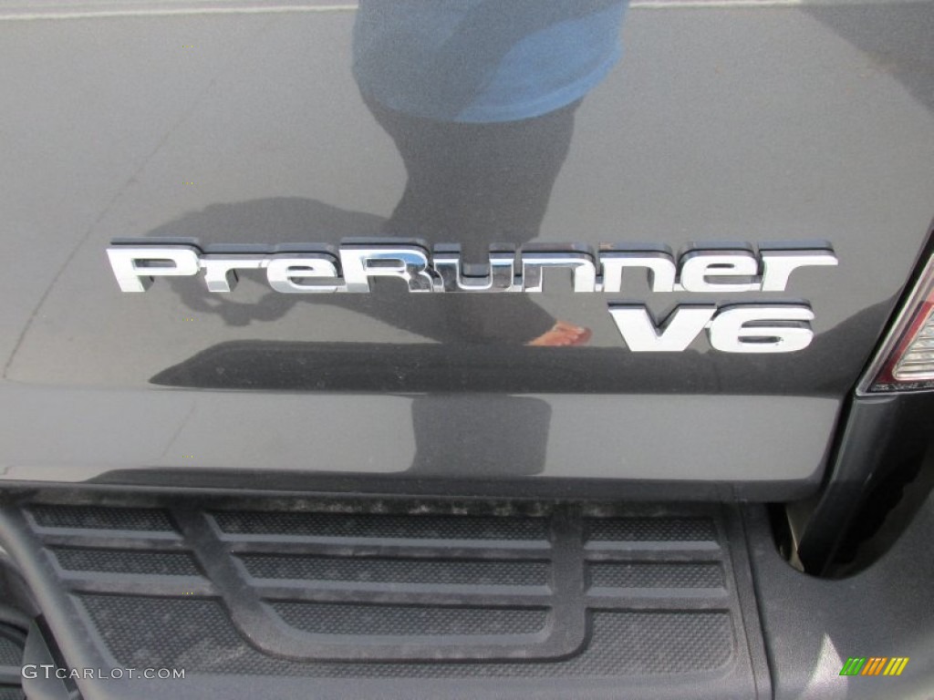 2015 Tacoma V6 PreRunner Double Cab - Magnetic Gray Metallic / Graphite photo #16