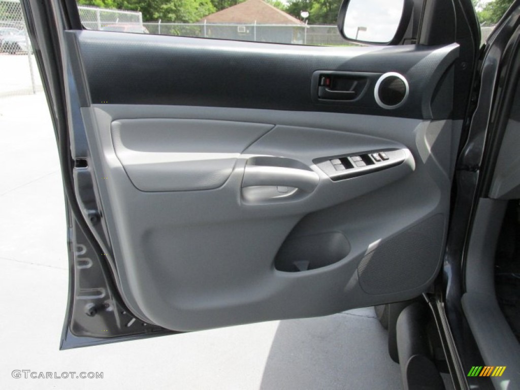 2015 Tacoma V6 PreRunner Double Cab - Magnetic Gray Metallic / Graphite photo #21