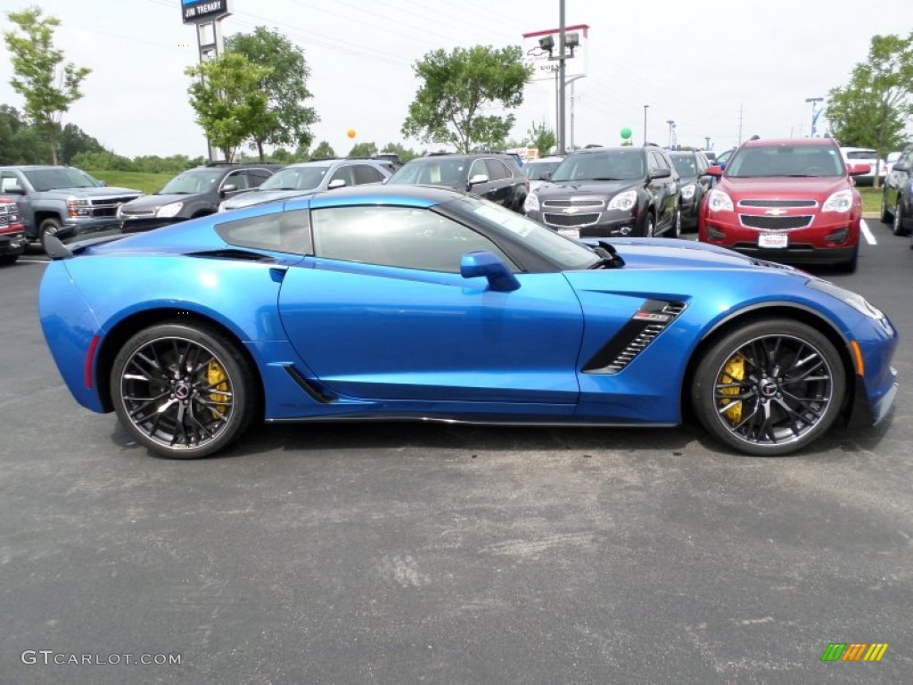 Laguna Blue Tintcoat 2015 Chevrolet Corvette Z06 Coupe Exterior Photo #104969428