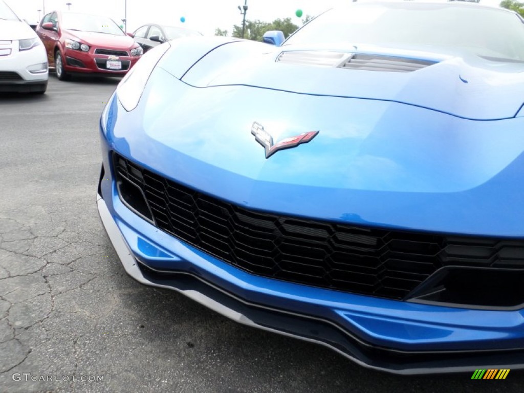 2015 Corvette Z06 Coupe - Laguna Blue Tintcoat / Adrenaline Red photo #16