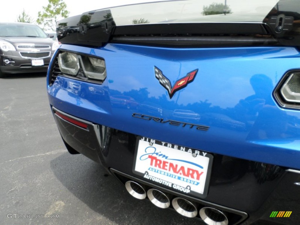 2015 Corvette Z06 Coupe - Laguna Blue Tintcoat / Adrenaline Red photo #20