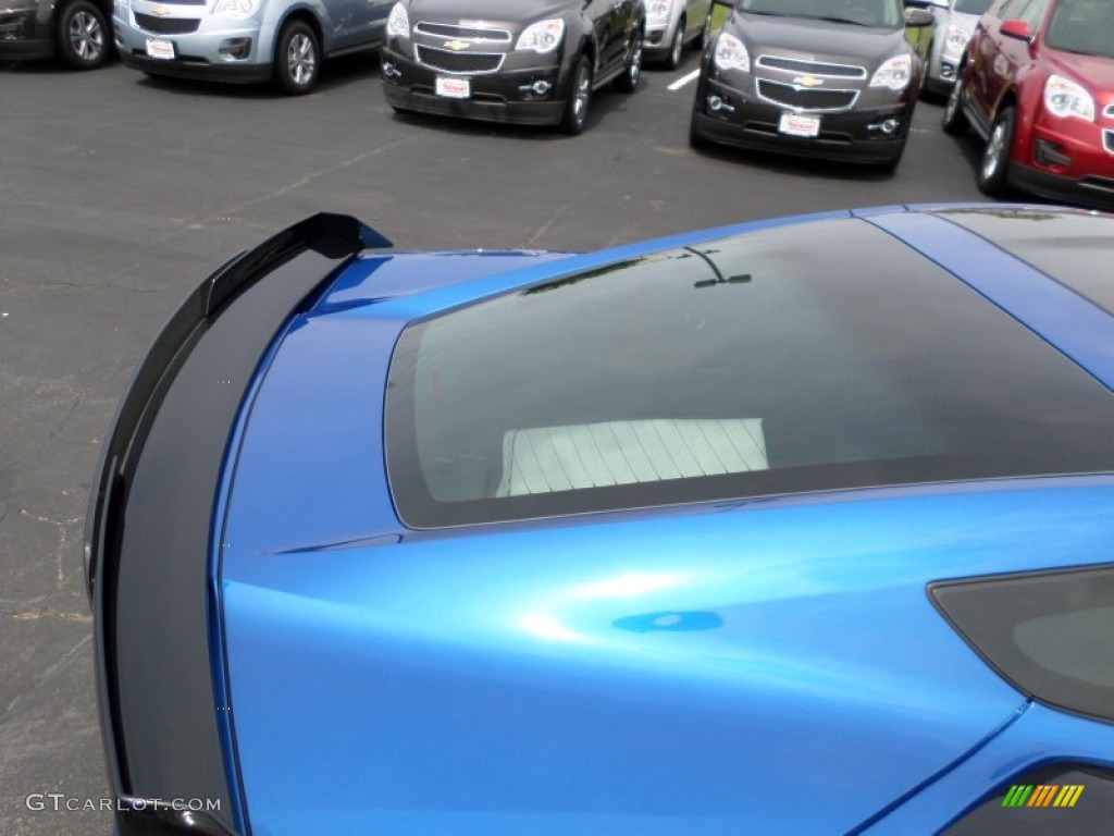 2015 Corvette Z06 Coupe - Laguna Blue Tintcoat / Adrenaline Red photo #22