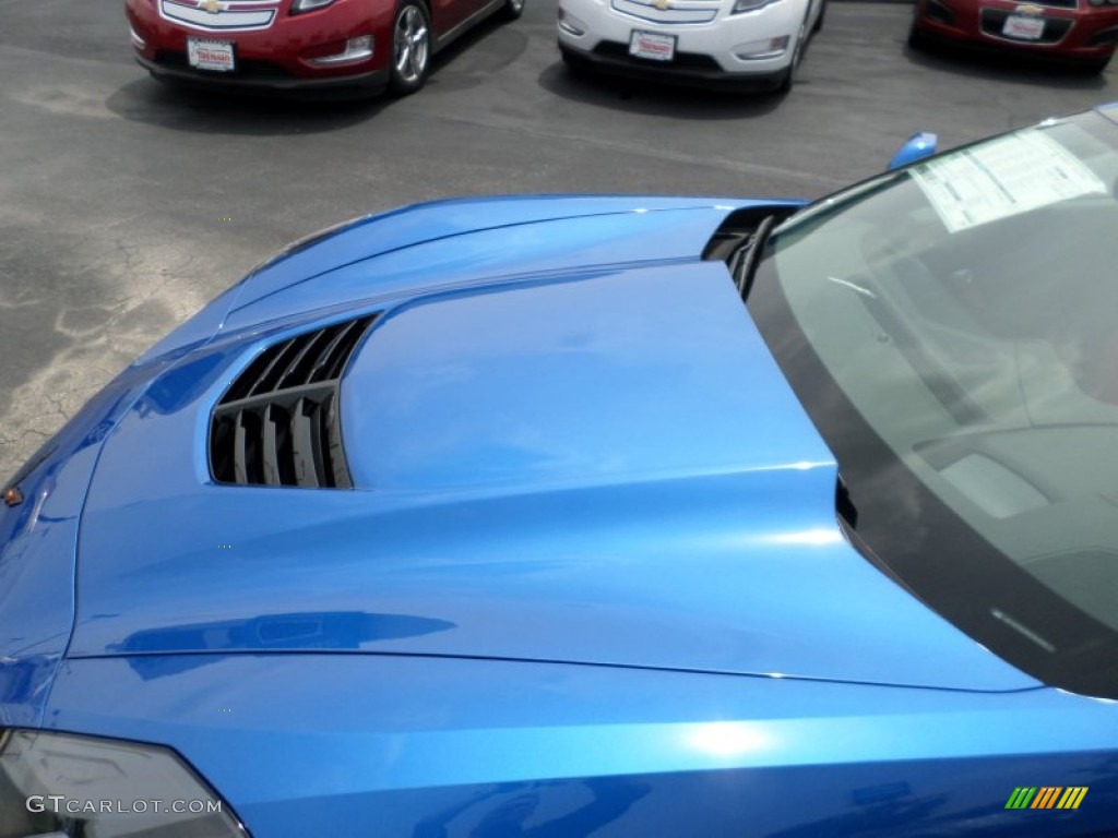 2015 Corvette Z06 Coupe - Laguna Blue Tintcoat / Adrenaline Red photo #26
