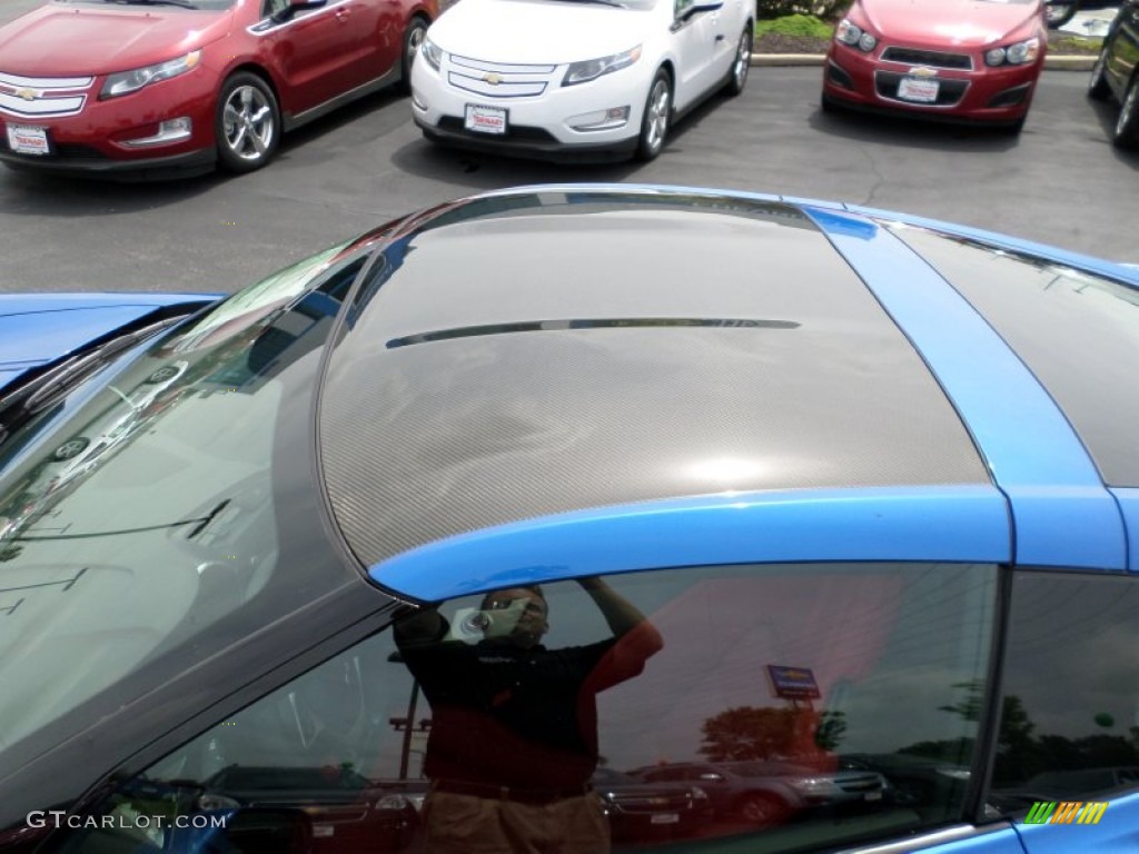 2015 Corvette Z06 Coupe - Laguna Blue Tintcoat / Adrenaline Red photo #27