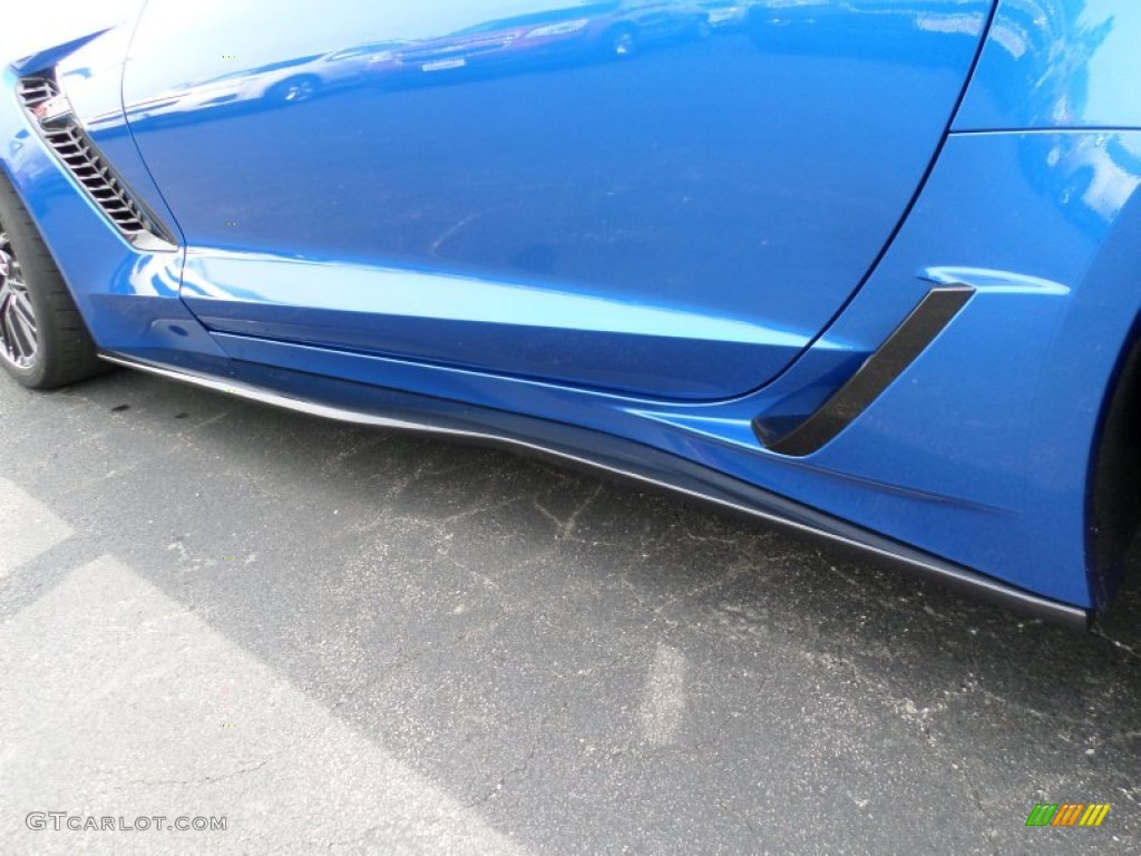 2015 Corvette Z06 Coupe - Laguna Blue Tintcoat / Adrenaline Red photo #42