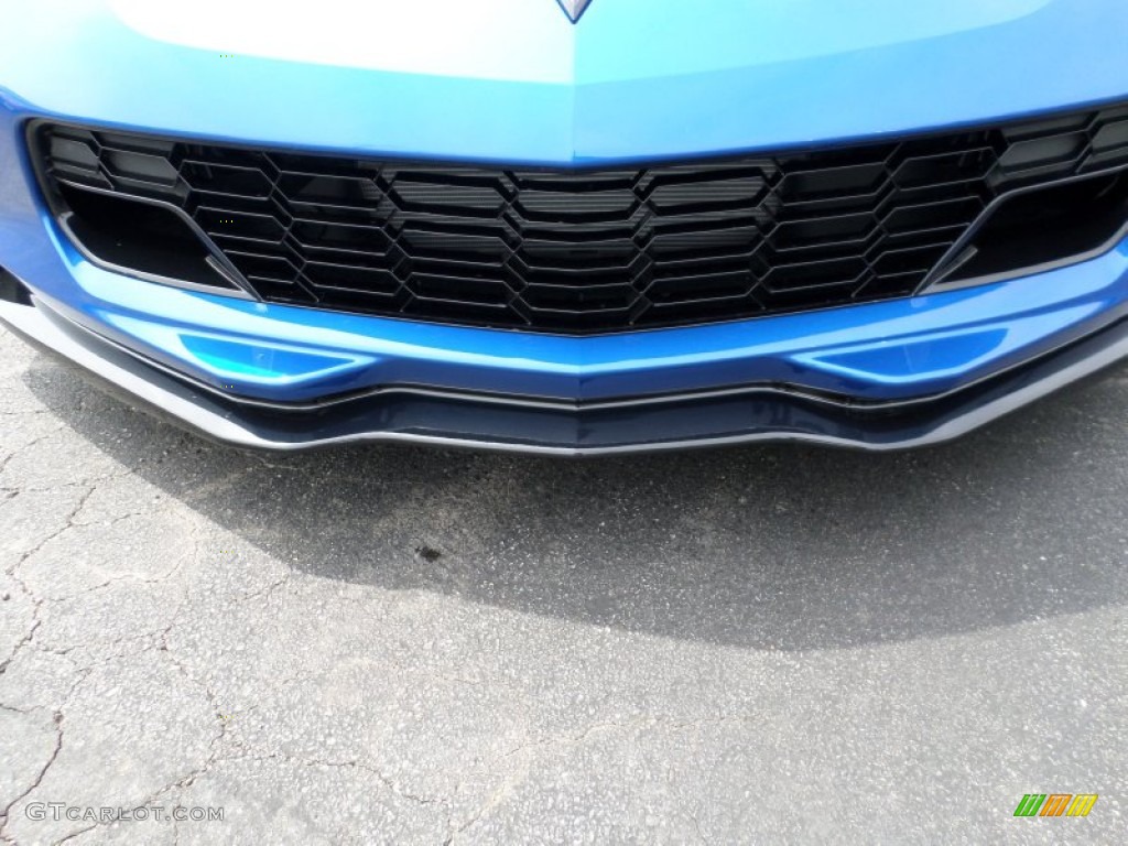 2015 Corvette Z06 Coupe - Laguna Blue Tintcoat / Adrenaline Red photo #44