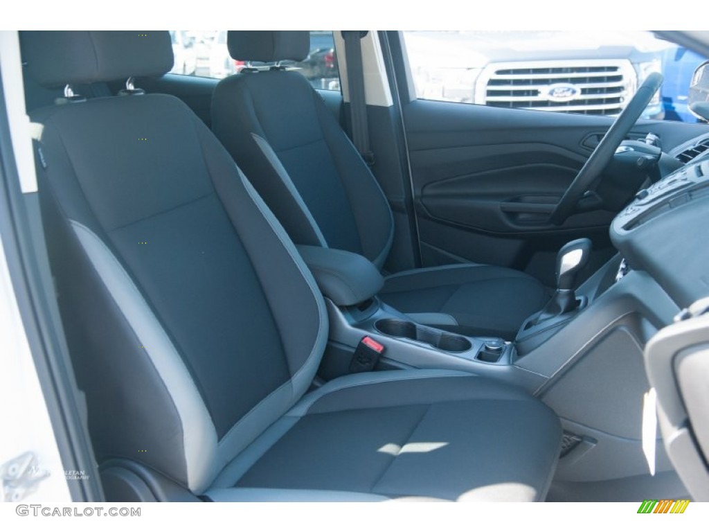 2015 Escape S - Oxford White / Charcoal Black photo #7