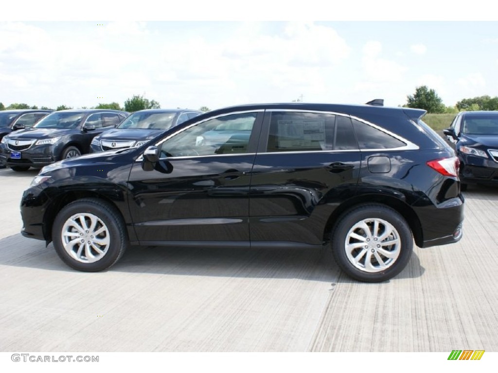 Crystal Black Pearl 2016 Acura RDX Technology Exterior Photo #104973097