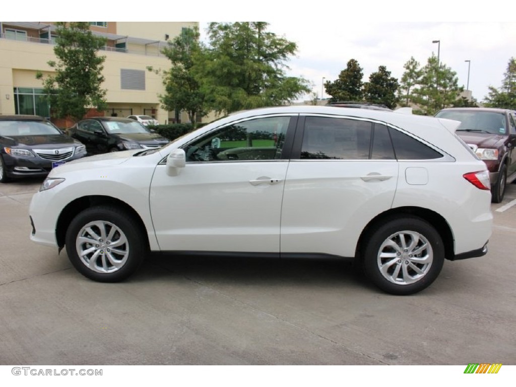 White Diamond Pearl 2016 Acura RDX Standard RDX Model Exterior Photo #104974777