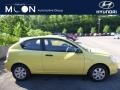 2009 Mellow Yellow Hyundai Accent GS 3 Door  photo #1