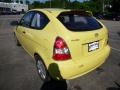 2009 Mellow Yellow Hyundai Accent GS 3 Door  photo #4