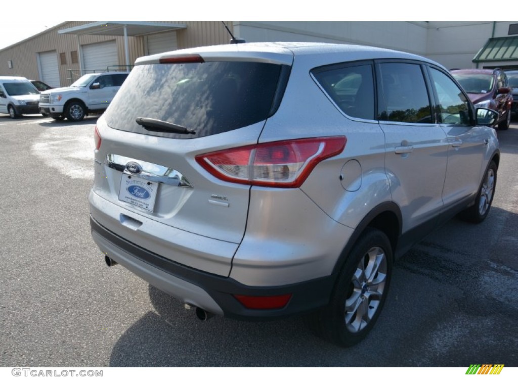 2013 Escape SEL 1.6L EcoBoost 4WD - Ingot Silver Metallic / Charcoal Black photo #5