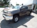 Brownstone Metallic - Silverado 2500HD WT Double Cab 4x4 Photo No. 1