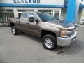 Brownstone Metallic - Silverado 2500HD WT Double Cab 4x4 Photo No. 3