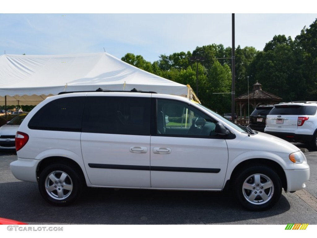 2005 Caravan SXT - Stone White / Medium Slate Gray photo #2
