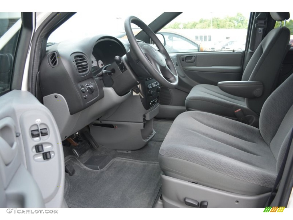 2005 Caravan SXT - Stone White / Medium Slate Gray photo #10