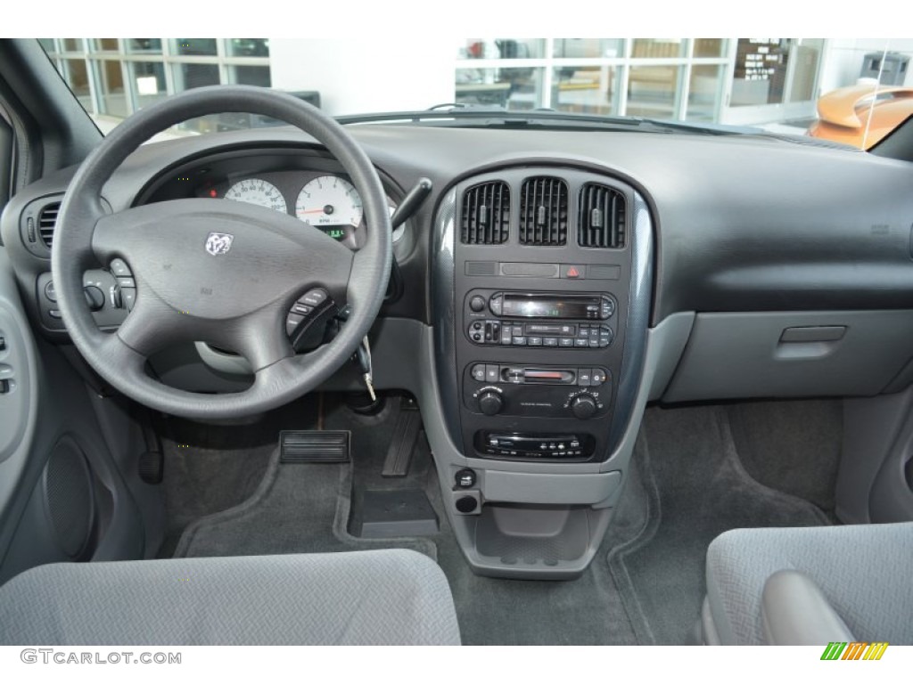 2005 Caravan SXT - Stone White / Medium Slate Gray photo #12
