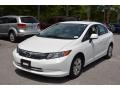 Taffeta White - Civic LX Sedan Photo No. 2