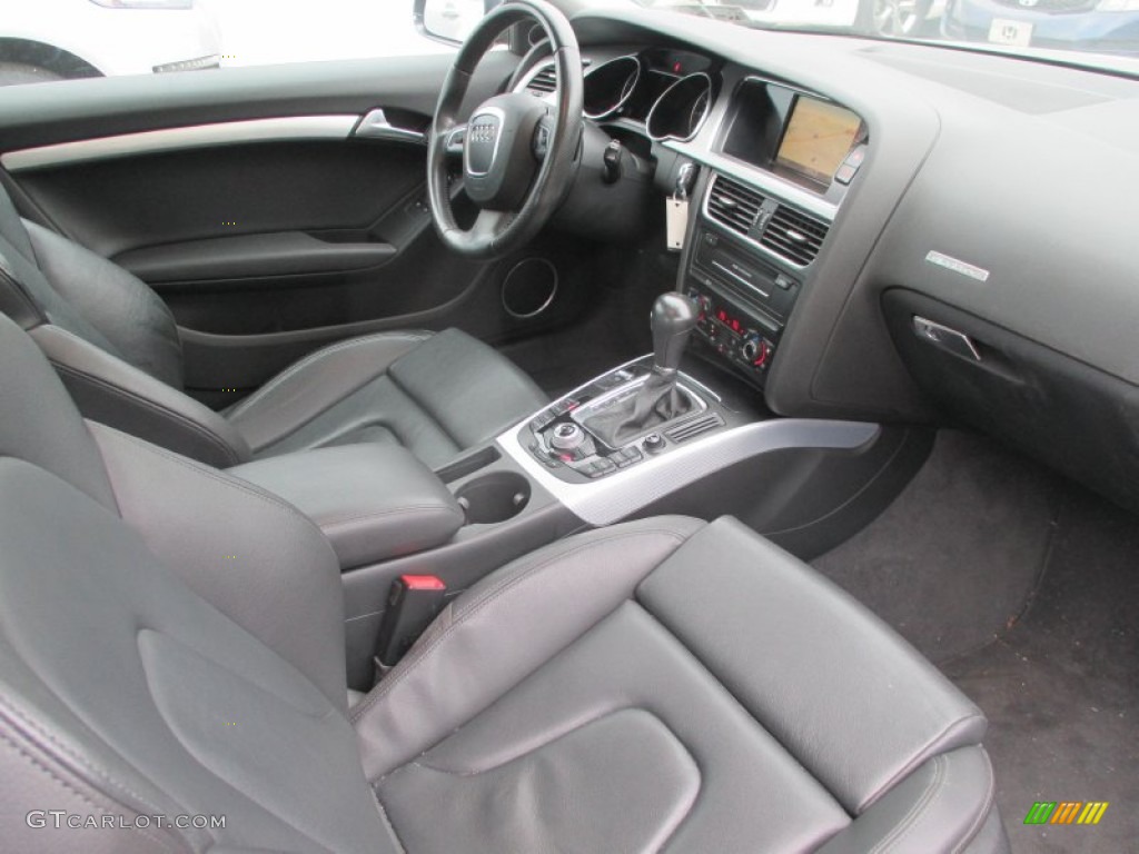 2011 A5 2.0T quattro Coupe - Meteor Grey Pearl Effect / Black photo #6