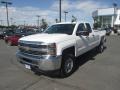 Summit White - Silverado 2500HD WT Double Cab 4x4 Photo No. 2