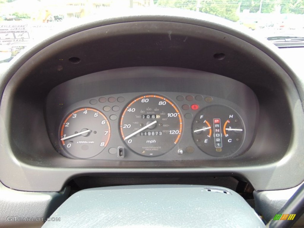 2001 CR-V EX 4WD - Clover Green Pearl / Dark Gray photo #26