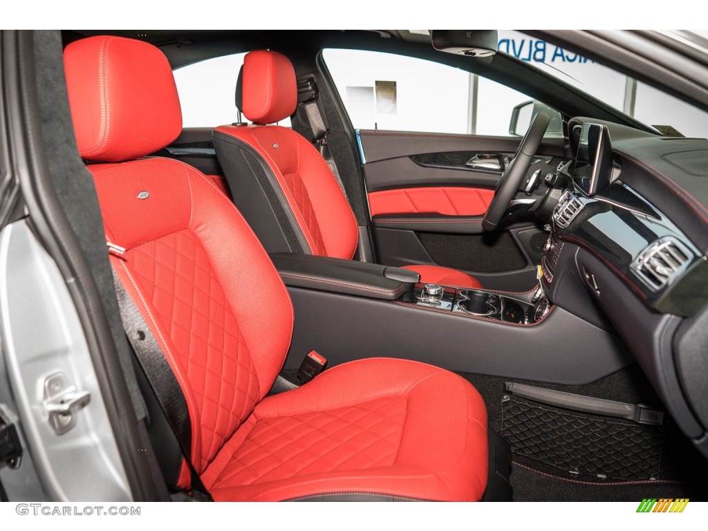 designo Classic Red/Black Interior 2015 Mercedes-Benz CLS 550 Coupe Photo #104991633