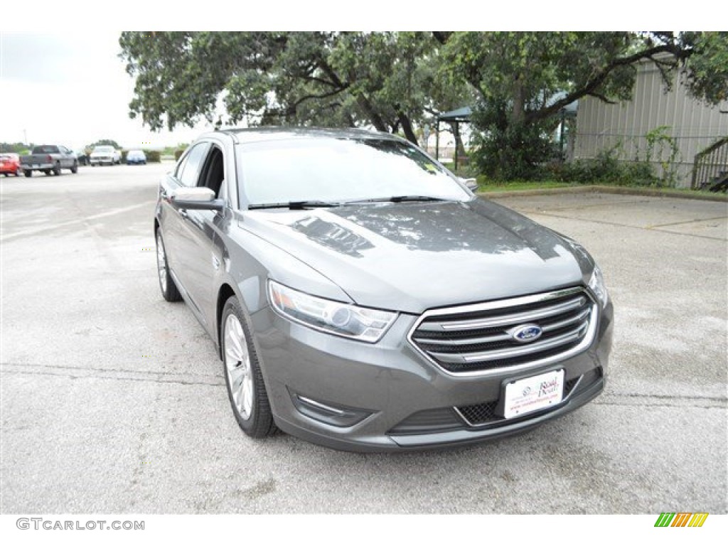 2015 Taurus Limited - Magnetic Metallic / Charcoal Black photo #2