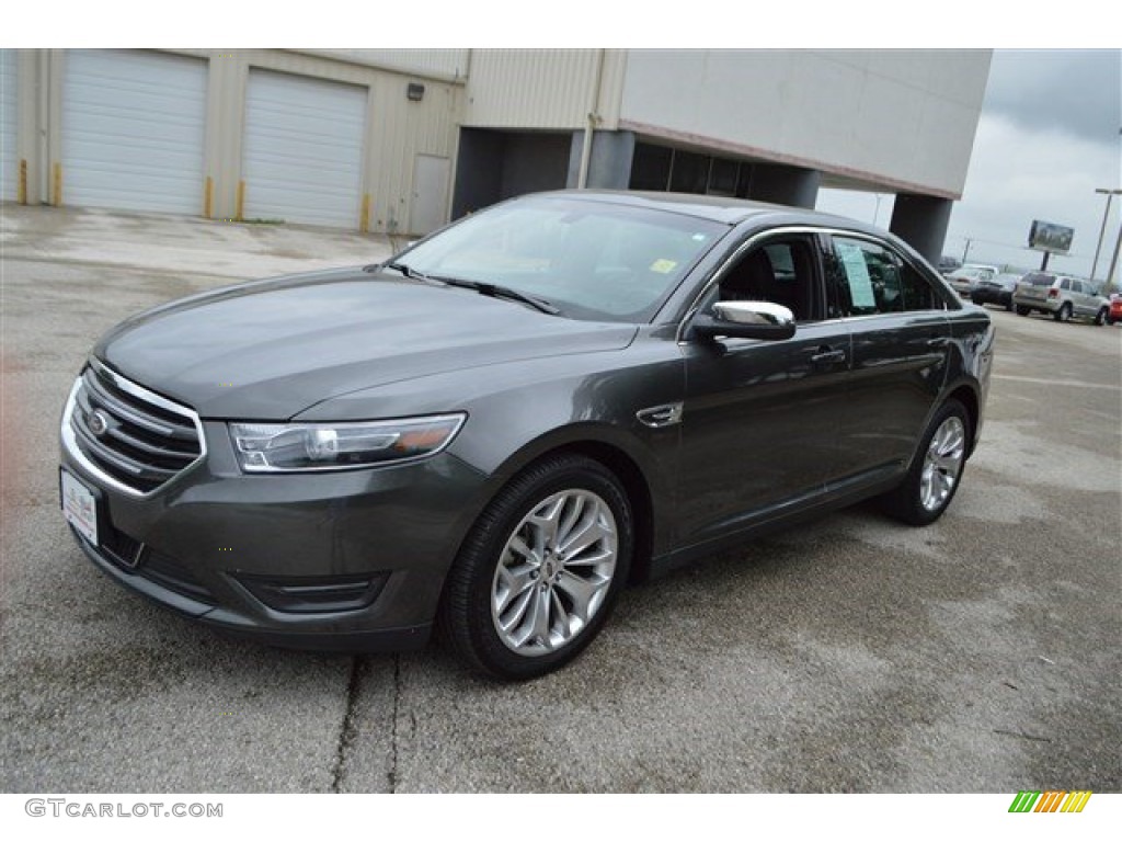 2015 Taurus Limited - Magnetic Metallic / Charcoal Black photo #5