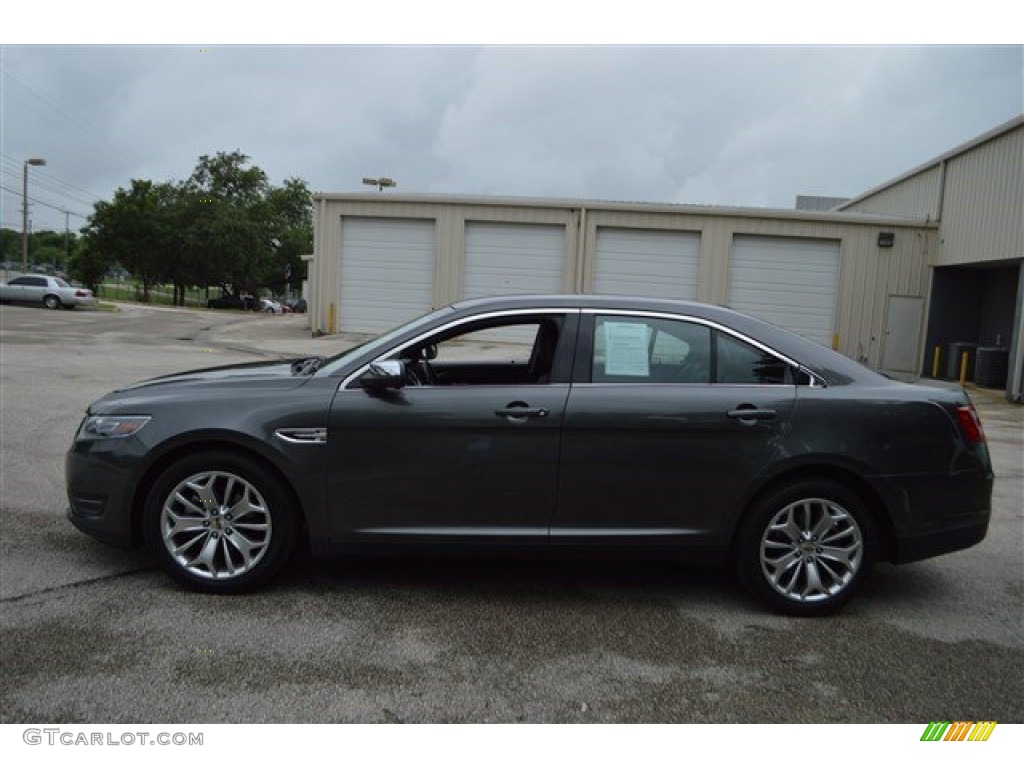 2015 Taurus Limited - Magnetic Metallic / Charcoal Black photo #6